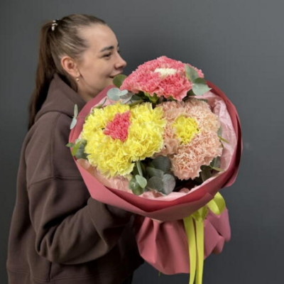 Ромашка из диантуса купить с доставкой по Москве